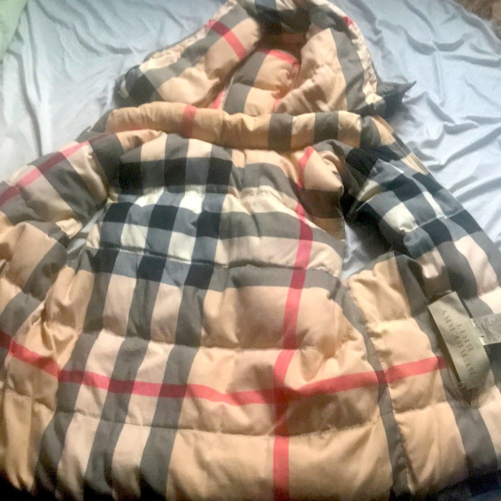 Burberry vest with a hoodie
